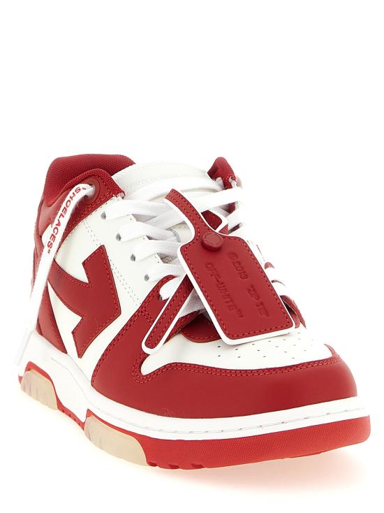 26SS 오프화이트 스니커즈 OMIA189S26LEA00201270127 Red - OFF WHITE