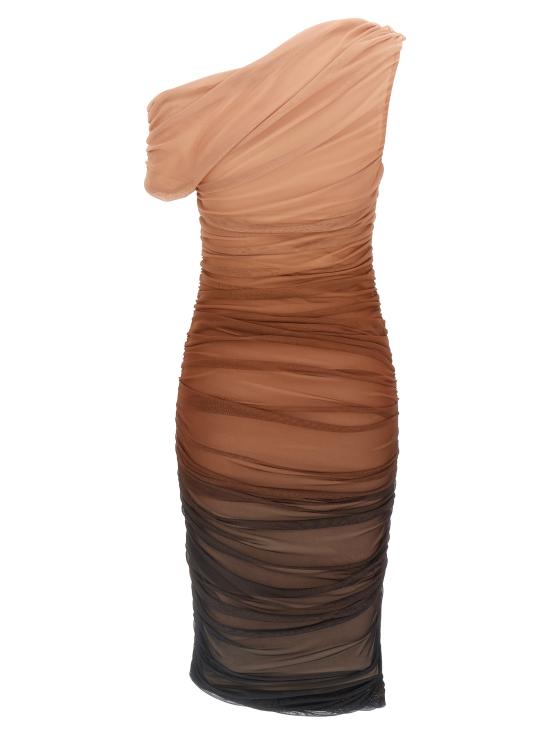 26SS 엘리자베타프랜치 미디 원피스 AB93162E2644 Brown - ELISABETTA FRANCHI