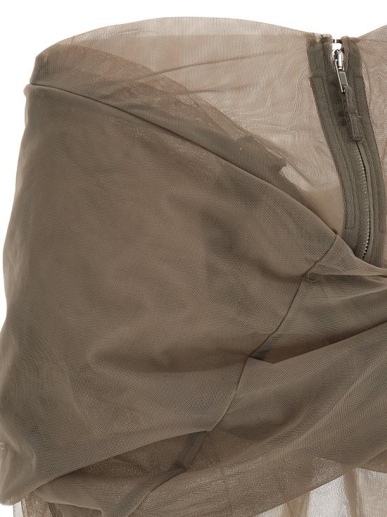 26SS 릭 오웬스 숏 스커트 RO01F6376TU34 Gray - RICK OWENS