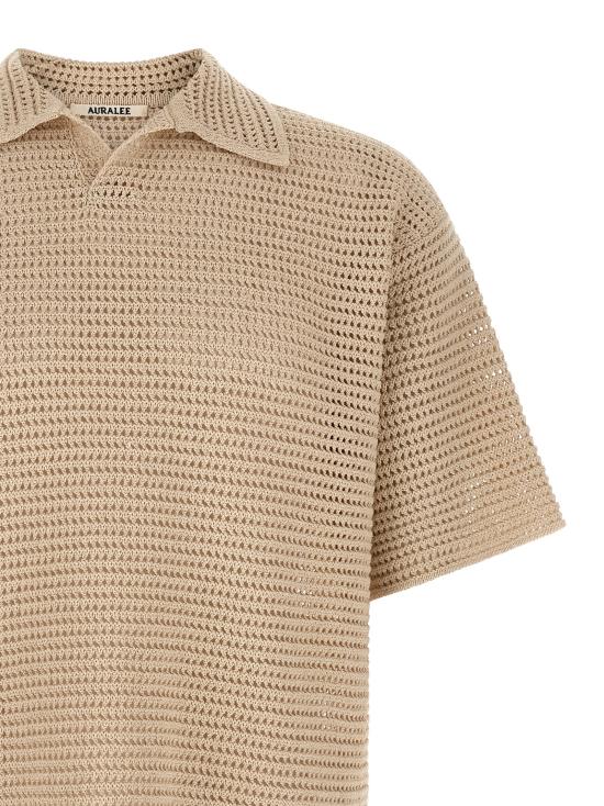26SS 오라리 폴로 티셔츠 A26SP02SSIVORY Beige - AURALEE