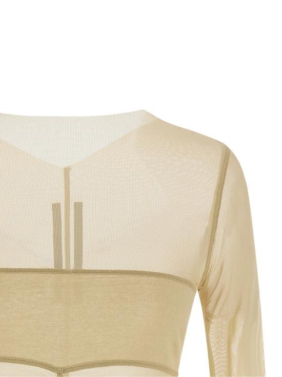 26SS 릭 오웬스 긴팔 티셔츠 RO01F6274TUSRJA138 Beige - RICK OWENS