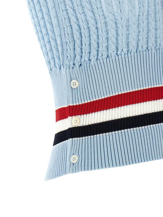 26SS 톰브라운 스웨터 FKV231AY3014472 Light Blue - THOM BROWNE