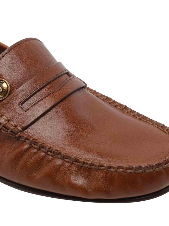 26SS 베르사체 로퍼 10234311A173461N87J Brown - VERSACE