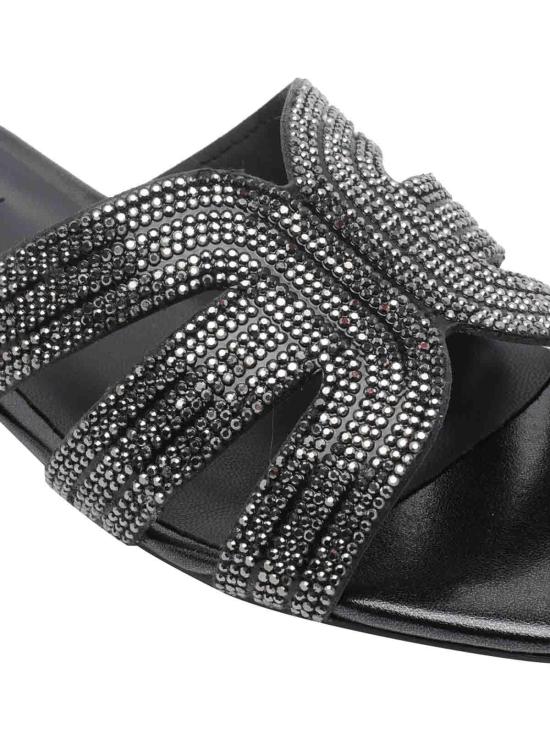 26SS 스티브매든 뮬/슬리퍼 SEQUELBLACK Black - STEVE MADDEN