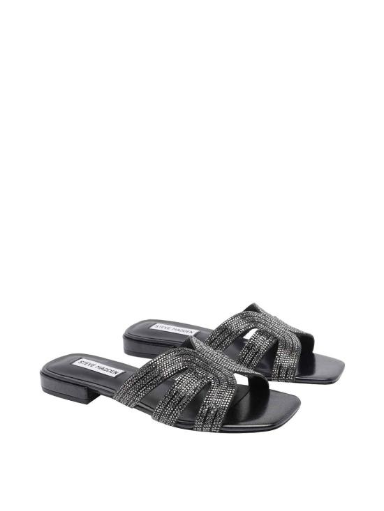 26SS 스티브매든 뮬/슬리퍼 SEQUELBLACK Black - STEVE MADDEN