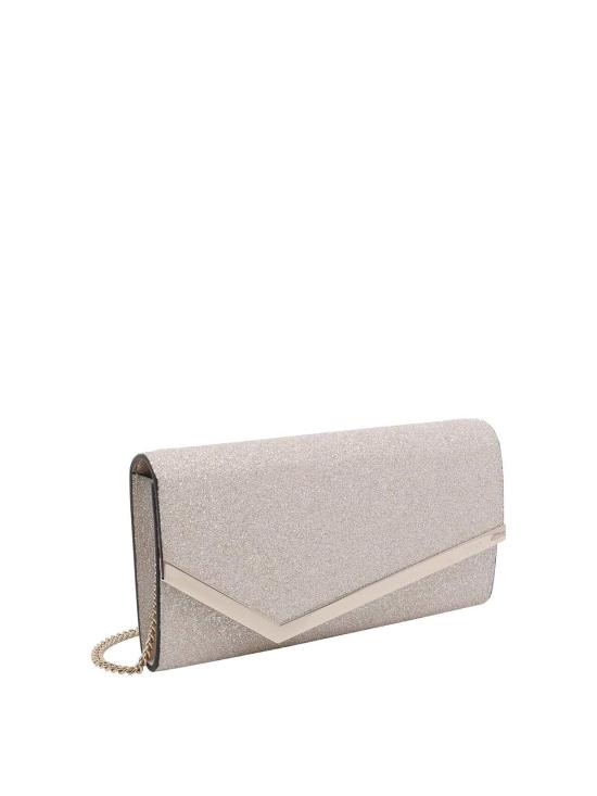 26SS 지미추 클러치/파우치 EMMIEGQILIGHTSOFTGOLDLIGHTGOLD Gold - JIMMY CHOO