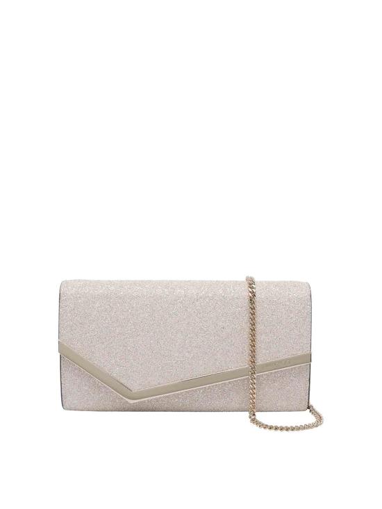 26SS 지미추 클러치/파우치 EMMIEGQILIGHTSOFTGOLDLIGHTGOLD Gold