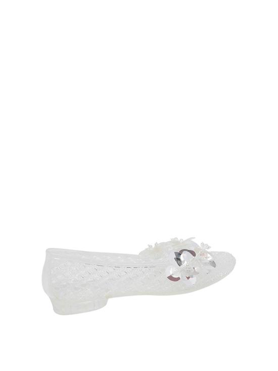 26SS 헤븐리젤리 플랫 슈즈 HJ26PSALST03CL02 White - HEAVENLY JELLY