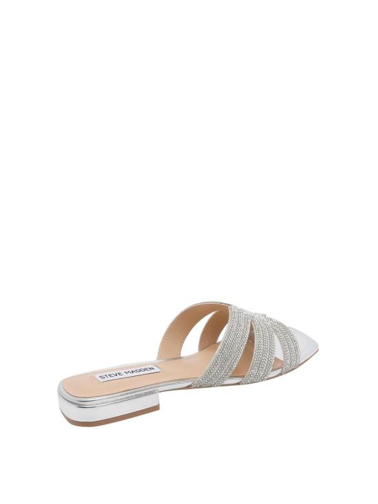 26SS 스티브매든 뮬/슬리퍼 SEQUELSILVER Silver - STEVE MADDEN