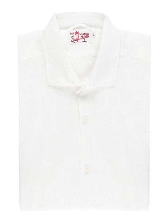 26SS 세인트바쓰 긴팔 셔츠 PAMPLONA01896HLINEN01 White