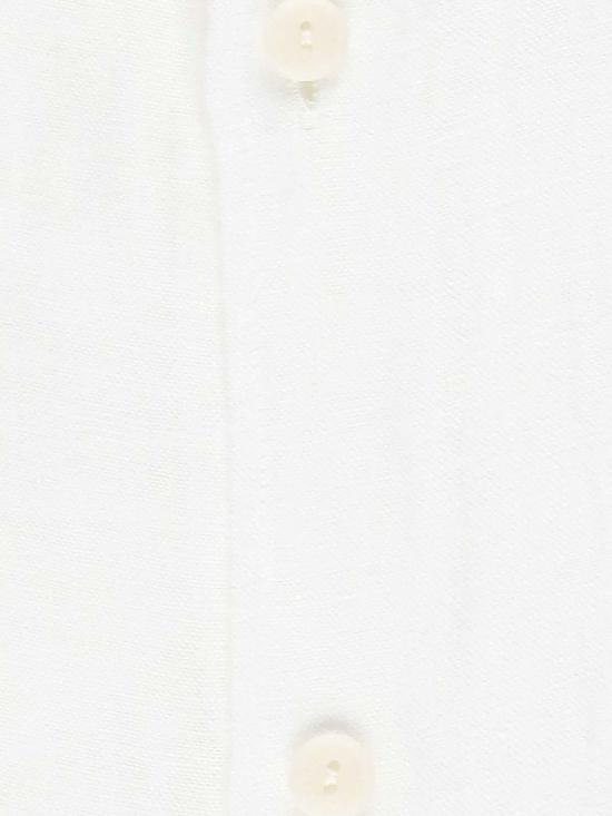 26SS 세인트바쓰 긴팔 셔츠 PAMPLONA01896HLINEN01 White - MC2 SAINT BARTH