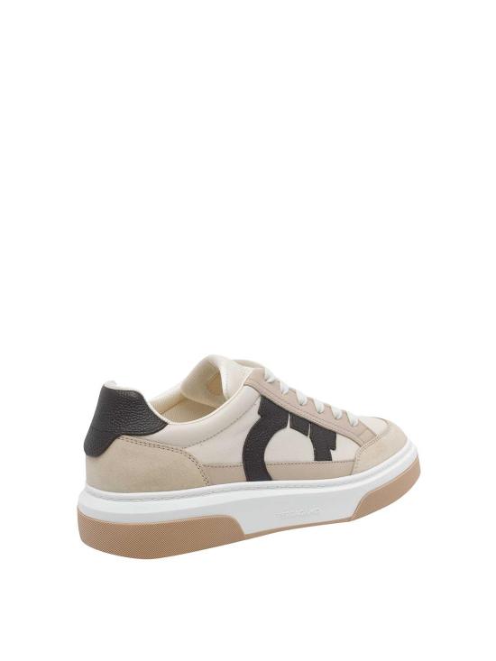 26SS 살바토레 페라가모 스니커즈 778891023588 Taupe - SALVATORE FERRAGAMO