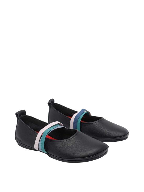 26SS 캠퍼 플랫 슈즈 K201665TWS011 Black - CAMPER