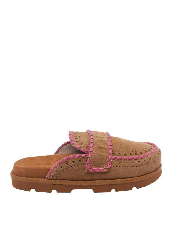 26SS 모우 뮬/슬리퍼 631007ACOG Brown