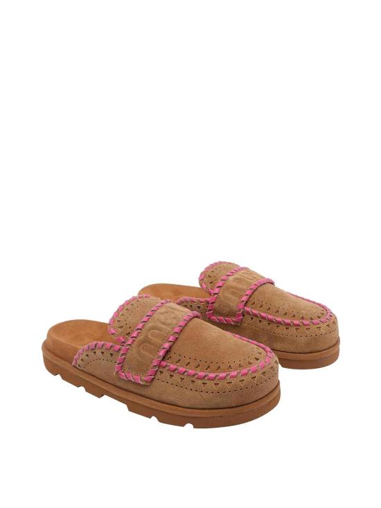 26SS 모우 뮬/슬리퍼 631007ACOG Brown - MOU