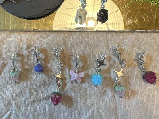  amemori 목걸이/팬던트 아메모리 프루티 트윙클 싱글 - AMEMORI