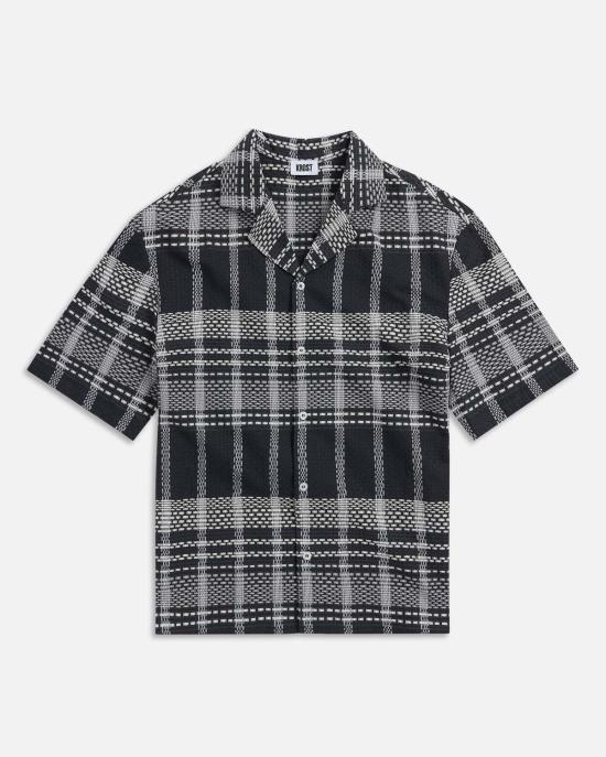  크로스트 셔츠 플래드 대시 볼링