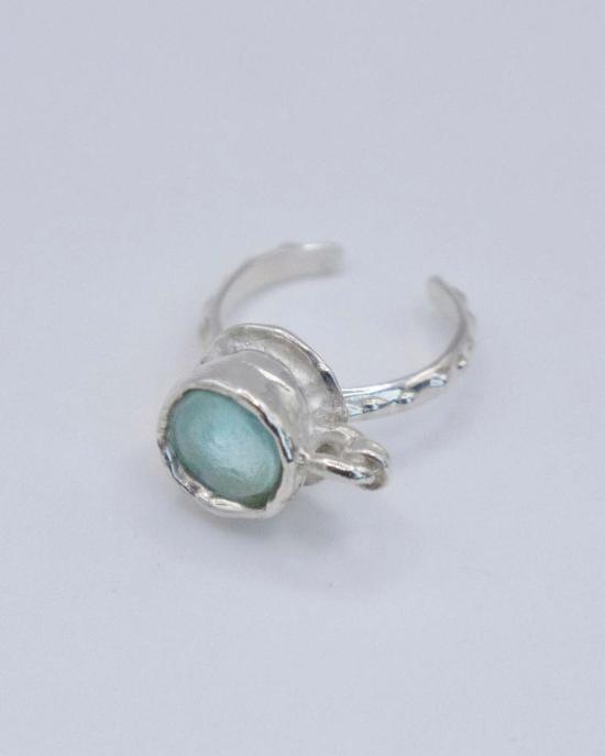  아메모리 반지 찻잔 - AMEMORI