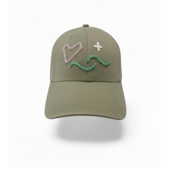  C. GRASSI 볼캡 C. Grassi 에너지 프로젝트 사랑과 빛 , 수공예 천연 크리스탈 비즈 장식 - OTHER BRANDS