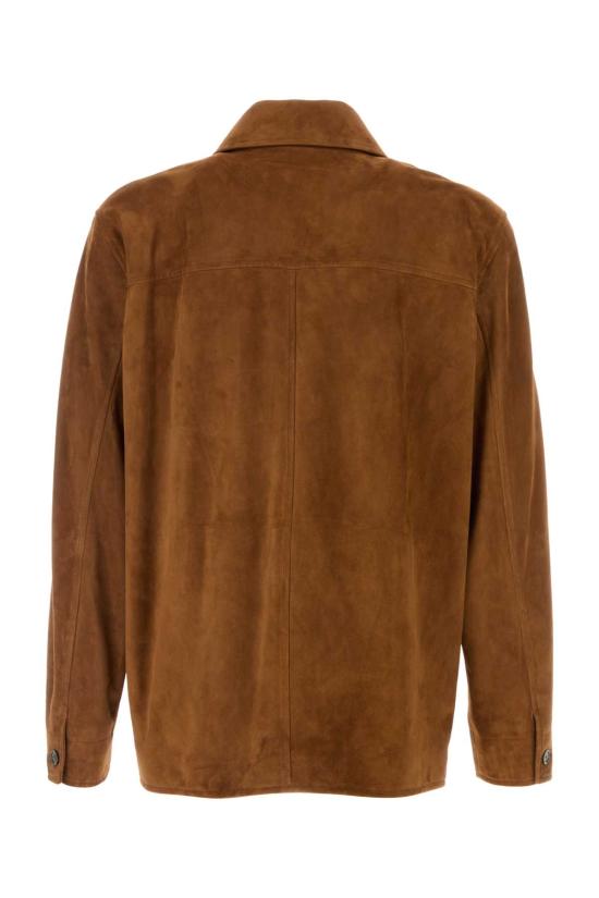 26SS 생로랑 긴팔 셔츠 861396YCUM2 2705 Camel - SAINT LAURENT