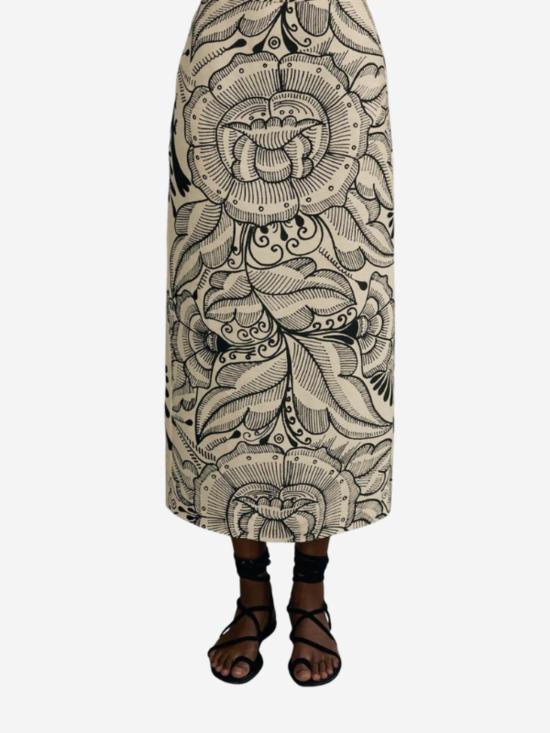  에어룸 미디 스커트 헤럴롬 렉시 스커트 - HEIRLOME