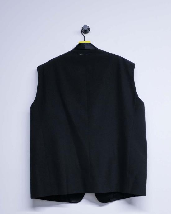  MM6 메종마르지엘라 베스트 Mm6 메종 마르지엘라 오버사이즈 슬리브리스 턱시도 재킷 - MM6 MAISON MARGIELA