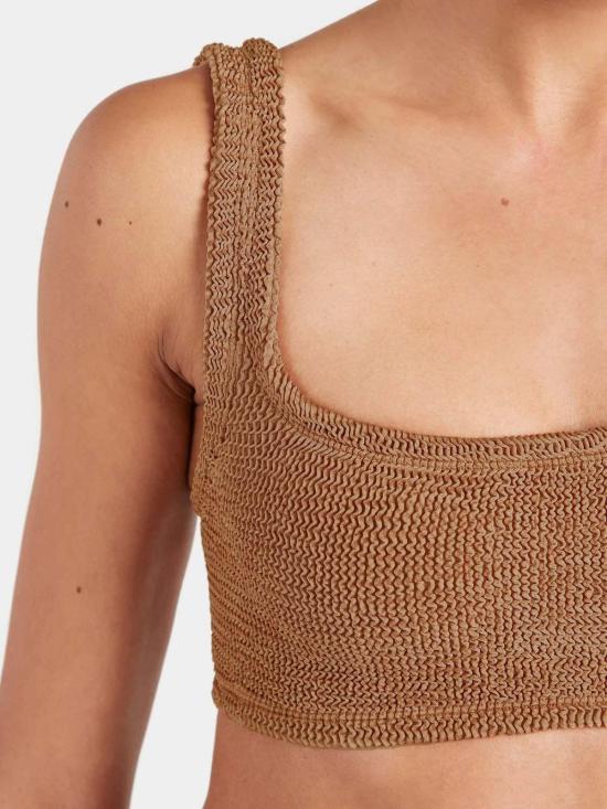  훈자 지 비키니 수영복 훈자 G 잔드라 비키니 탑 - HUNZA G