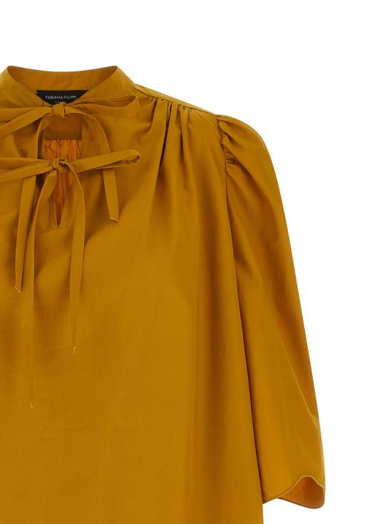 26SS 파비아나 필리피 숏 원피스 ABD276F625M1276174 Yellow - FABIANA FILIPPI