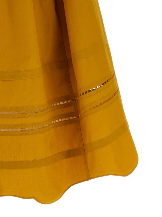 26SS 파비아나 필리피 숏 원피스 ABD276F625M1276174 Yellow - FABIANA FILIPPI