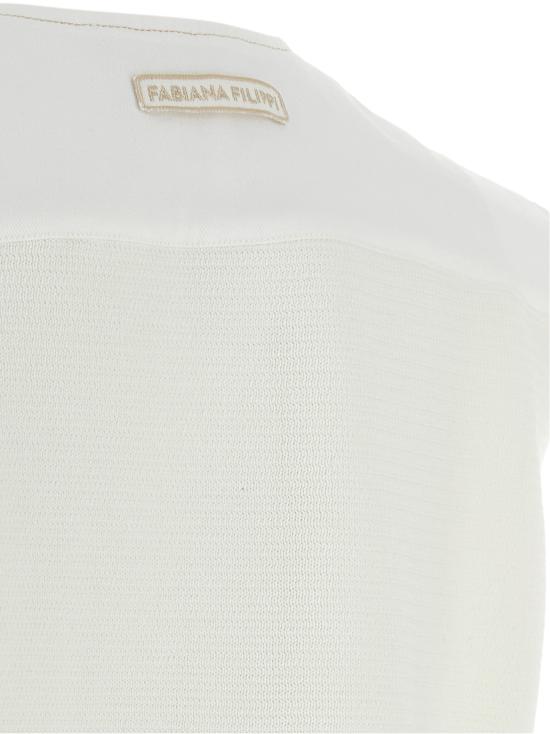 26SS 파비아나 필리피 베스트 GCD276F657M137VR1 White - FABIANA FILIPPI