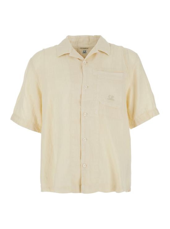 26SS 씨피 컴퍼니 반팔 셔츠 20CMSH258A110533G114 Beige