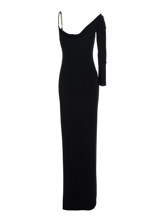 26SS 엘리자베타프랜치 롱 원피스 ABR4762E2110 Black - ELISABETTA FRANCHI