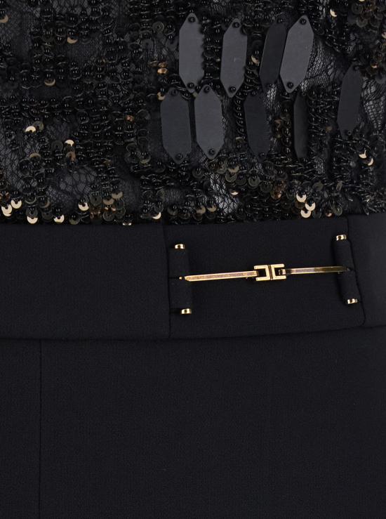 26SS 엘리자베타프랜치 점프수트 TU06662E2110 Black - ELISABETTA FRANCHI