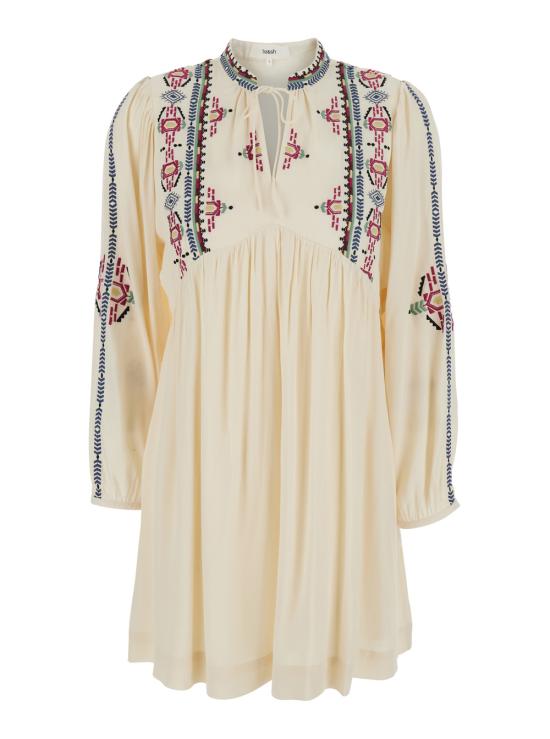 26SS 바쉬 미디 원피스 1E26TELM0101 White