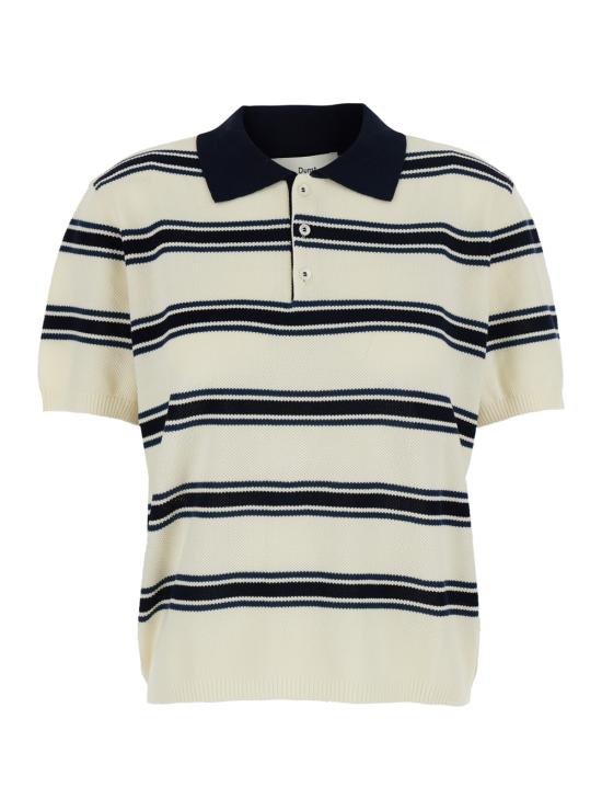26SS 던스트 폴로 티셔츠 UDSW6B122CRCREAMNAVY Multicolor