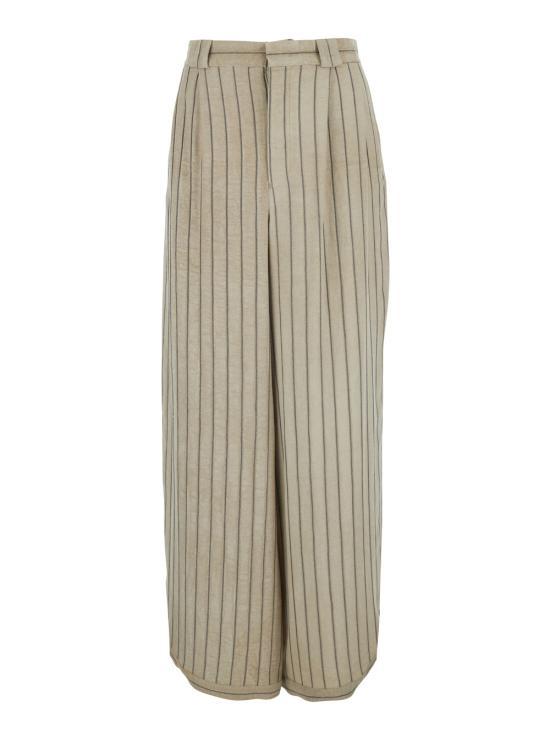 26SS 엠포리오 아르마니 스트레이트 팬츠 EM005615TE21468U6161 Beige