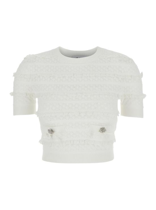 26SS 셀프 포트레이트 반팔 티셔츠 SS26063TWWHITE White