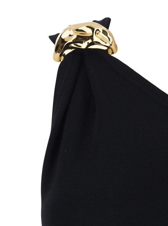 26SS 엘리자베타프랜치 롱 원피스 AM43B62E2110 Black - ELISABETTA FRANCHI