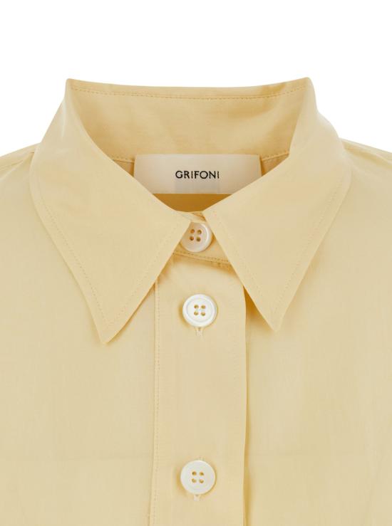 26SS 그리포니 셔츠 G1AB0018ABU21G Yellow - GRIFONI