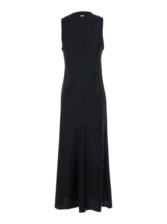 26SS 아미 롱 원피스 FDR658VI0053001 Black - AMI