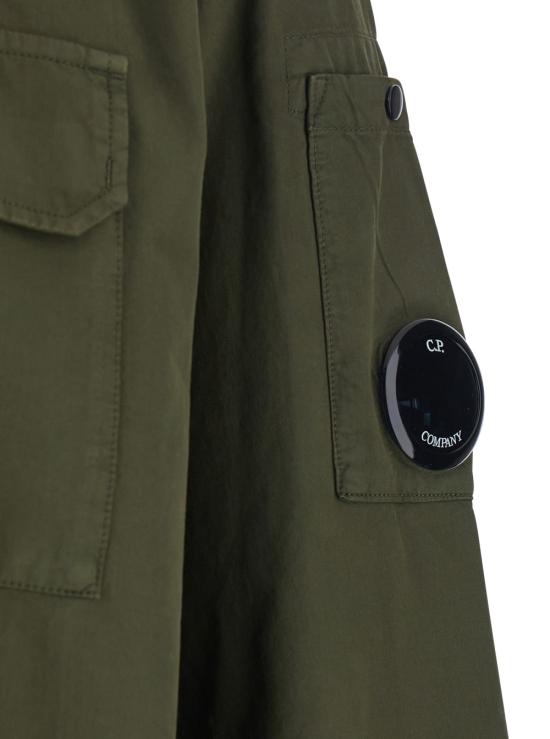 26SS 씨피 컴퍼니 오가닉 개버딘 롱슬리브 버튼 셔츠 RCCMSH706A110143G683 Green - C.P. COMPANY