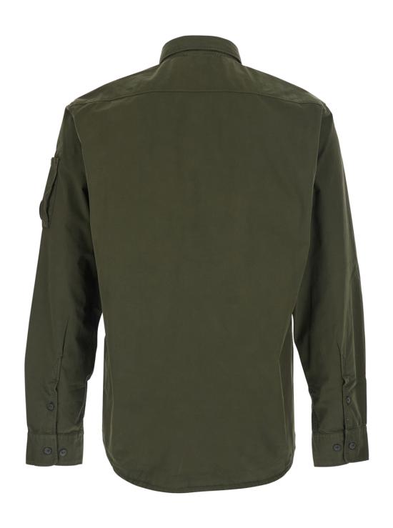 26SS 씨피 컴퍼니 오가닉 개버딘 롱슬리브 버튼 셔츠 RCCMSH706A110143G683 Green - C.P. COMPANY