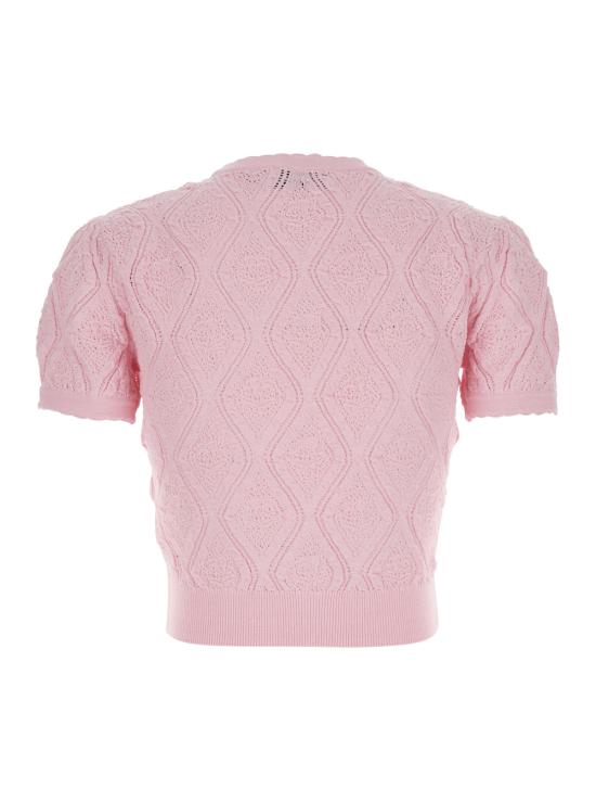 26SS 셀프 포트레이트 반팔 티셔츠 SS26057TPPINK Pink - SELF PORTRAIT