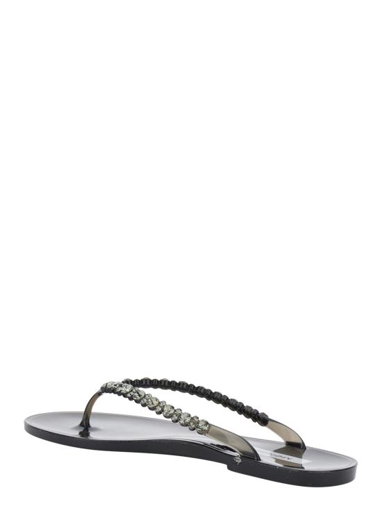 26SS 맹기 뮬/슬리퍼 704SWBLACKGEL Black - MENGHI