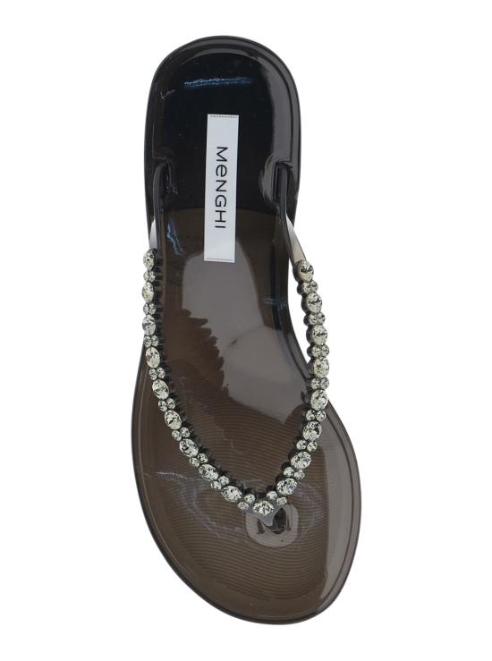 26SS 맹기 뮬/슬리퍼 704SWBLACKGEL Black - MENGHI