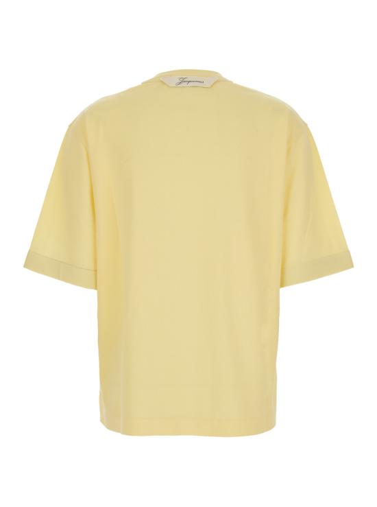26SS 자크뮈스 반팔 티셔츠 TSW00588AJ00254210 Yellow - JACQUEMUS