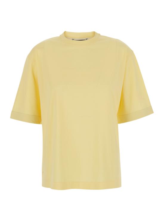 26SS 자크뮈스 반팔 티셔츠 TSW00588AJ00254210 Yellow