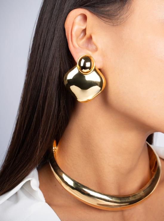 26SS 페데리카 토시 이어링 FT26EA11GOLD18K Metallic - FEDERICA TOSI