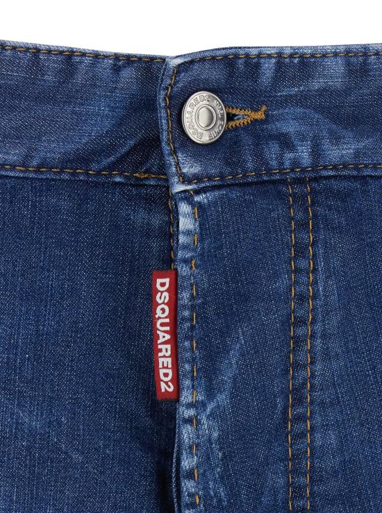 26SS 디스퀘어드2 데님 숏팬츠 S71MU0885S30341470 Blu - DSQUARED2
