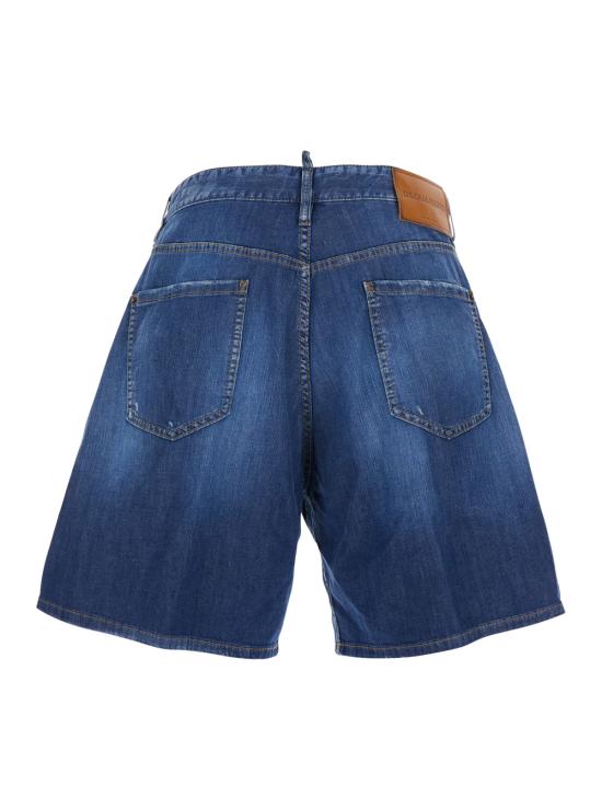 26SS 디스퀘어드2 데님 숏팬츠 S71MU0885S30341470 Blu - DSQUARED2